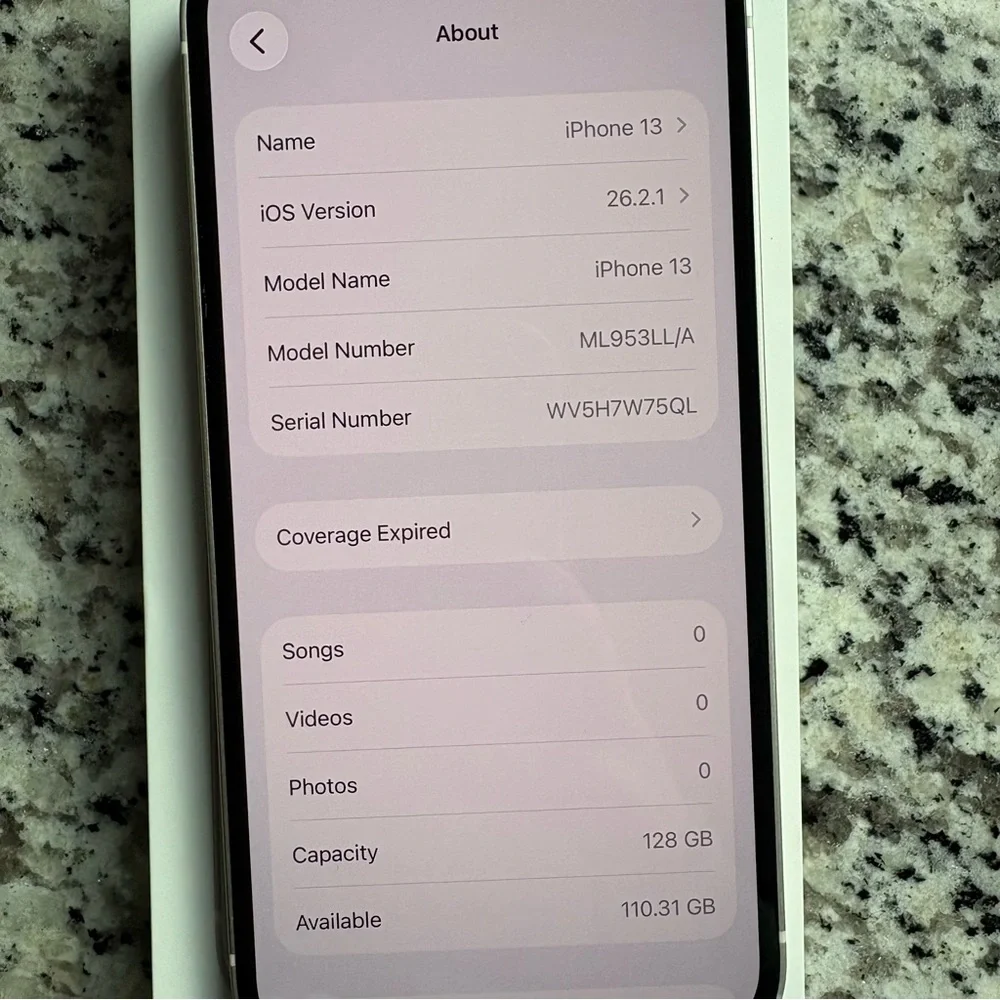 AT&T iPhone 13 Starlight 128GB